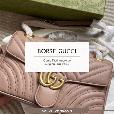 come riconoscere una borsa gucci originale da una falsa|gucci originale o falso.